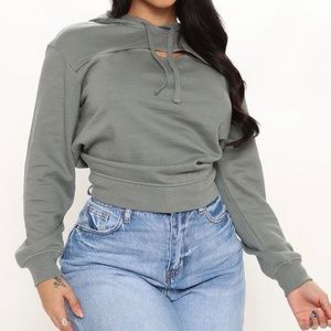 Beautiful Cut Out Hoodie